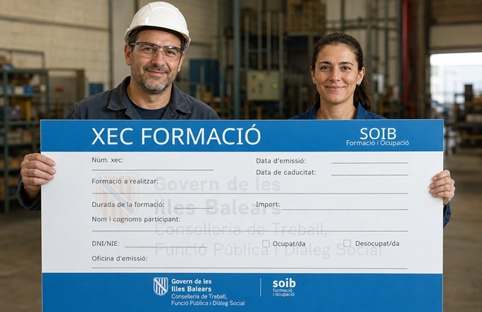 Cheque formación del SOIB