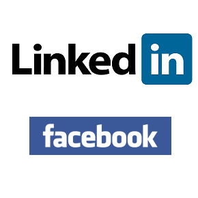 linkedin facebook
