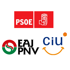 psoe pnv ciu