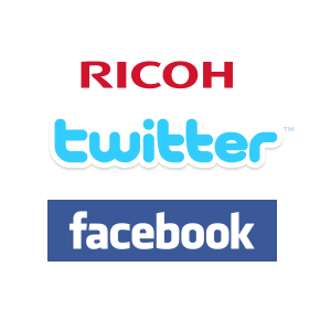 ricoh twitter facebook