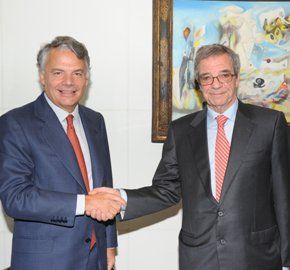 Ignacio Garralda y Cesar Alierta