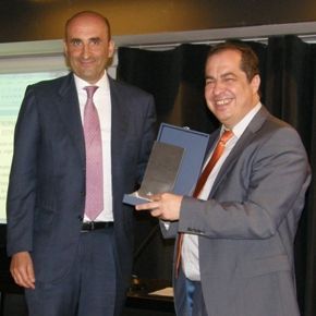 Martín Hernández-Palacios (izda.), Director  General de Aliter, y Juan Carlos Cubeiro (dcha.), Head of Talent de  ManpowerGroup. 