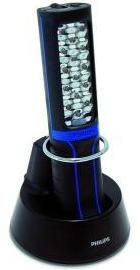 Linterna con base recargable