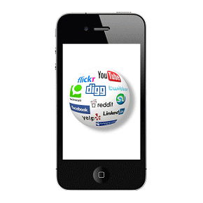 smartphone social media