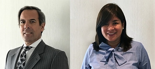 Hugo Forno y Melissa Núñez